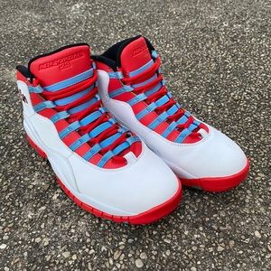 Jordan 10 Chicago flag